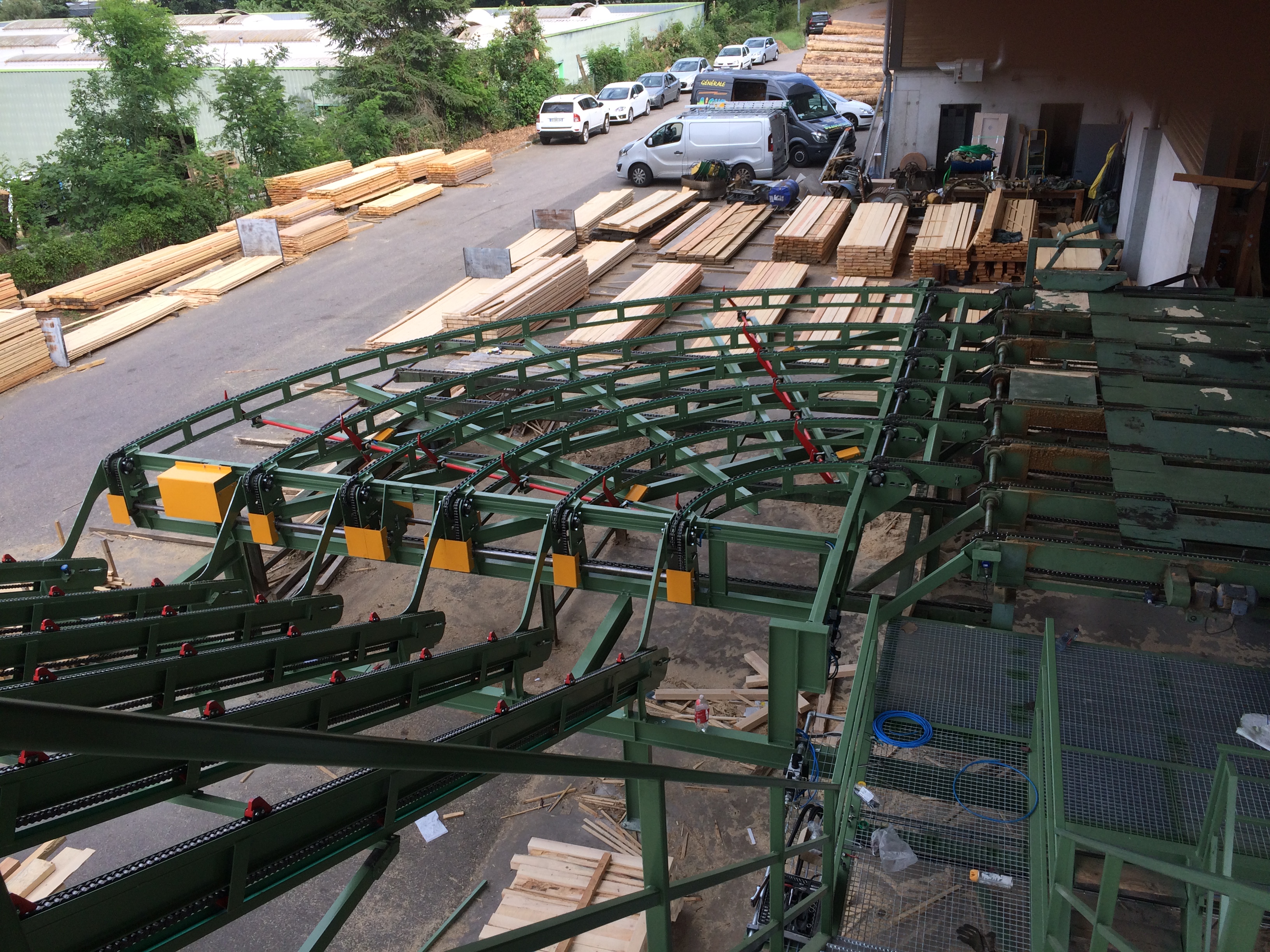 SARL Marcon Bernard - Fabricant, maintenance, montage de scierie bois en Haute Loire (43)